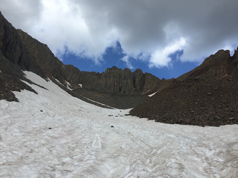 West ridge of El Diente